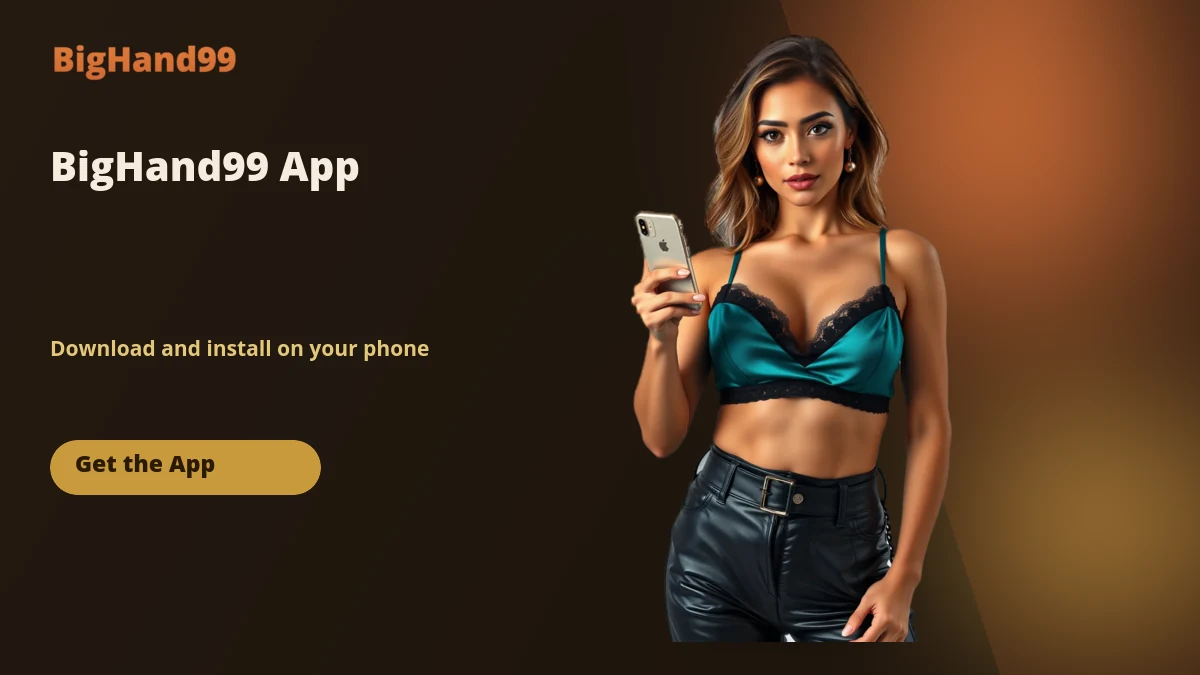 BigHand99 app download banner for Android APK install